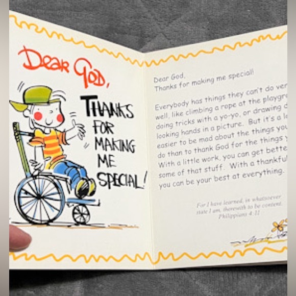 Kids book - Dear God, Thanks foe making me special! - Picture 3 of 3